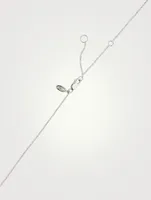 Love Letter 14K Gold Aries Pavé Zodiac Necklace With Diamonds