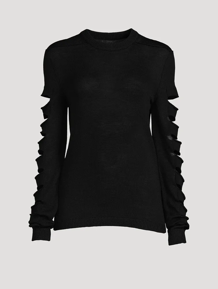 Spartan Biker Wool And Cotton Top