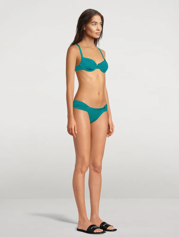 Gemma Ruched Swim Bottoms