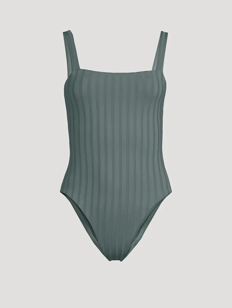 Leah Square Neck One-Piece Swimsuit