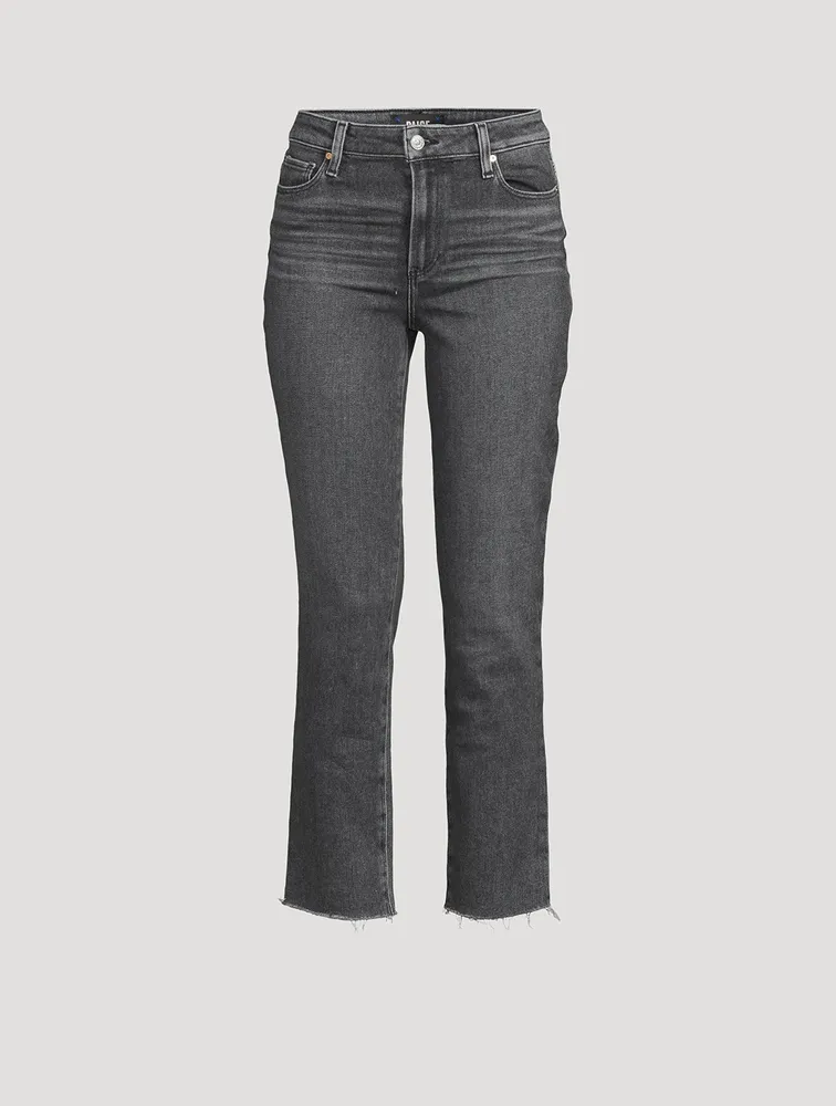 Cindy Straight-Leg Crop Jeans