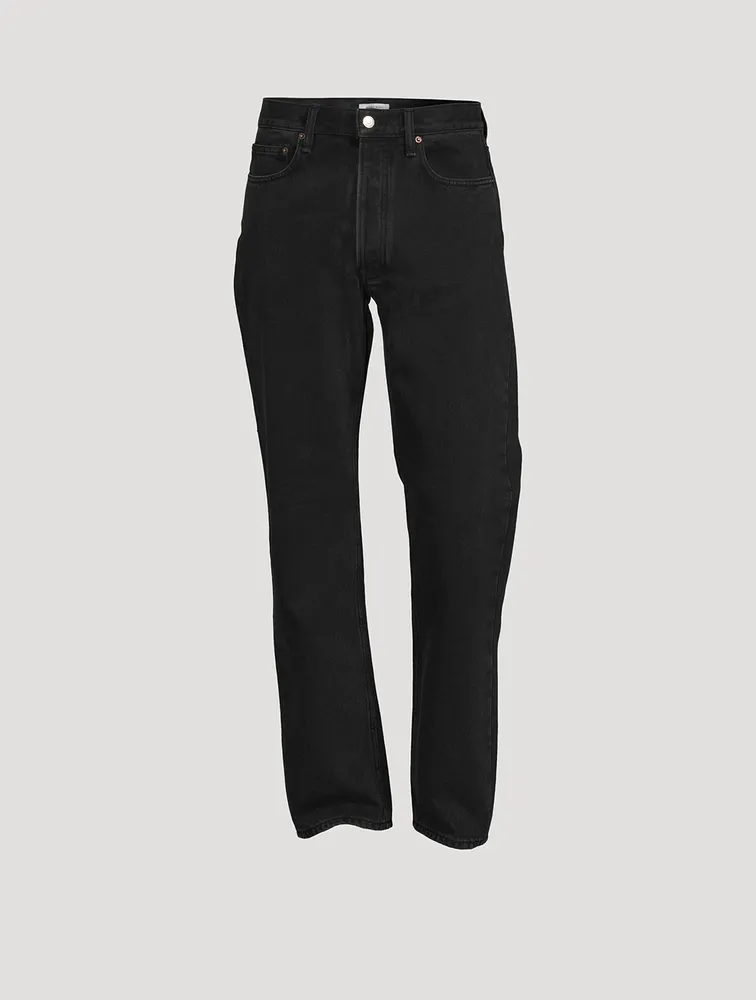 Al Rigid Denim Straight-Leg Jeans