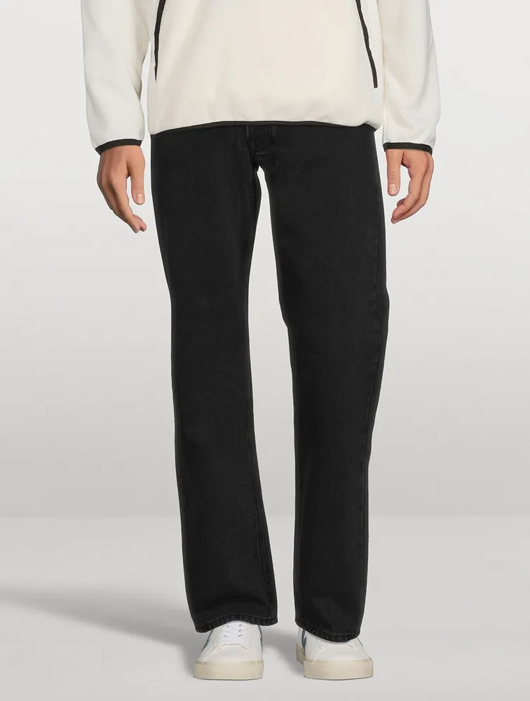 Al Rigid Denim Straight-Leg Jeans