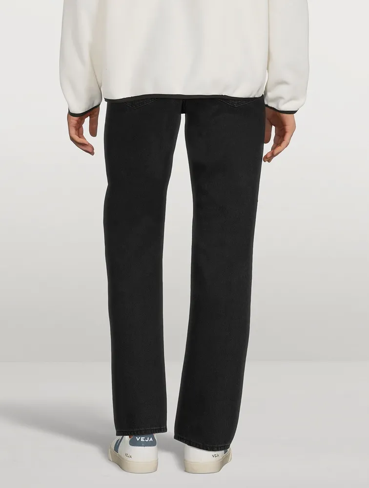 Al Rigid Denim Straight-Leg Jeans
