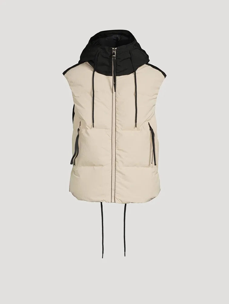 Hooded Down Vest