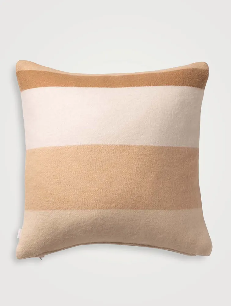 Stripe Double Cashmere Cushion