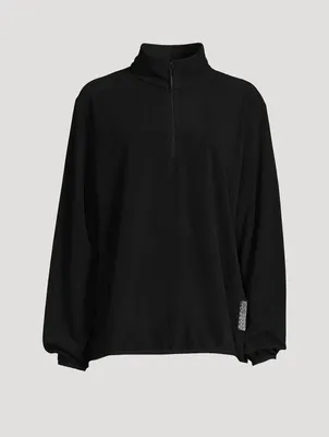 Half-Zip Fleece Sweatshirt