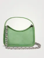 Minnie Suede And Leather Bag