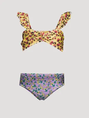 Tiggy Tie Two-Piece Bikini Set