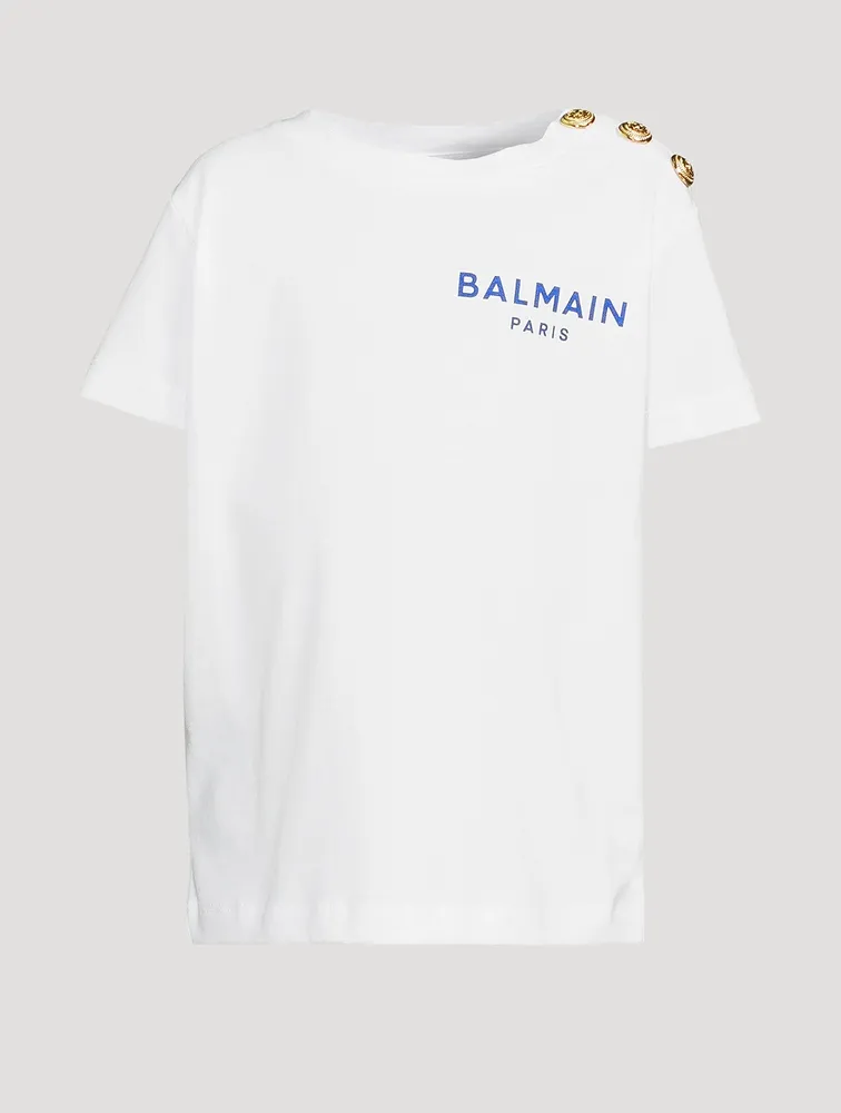 Kids Cotton Logo T-Shirt