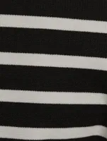 Kids Short-Sleeve Dress Striped Print