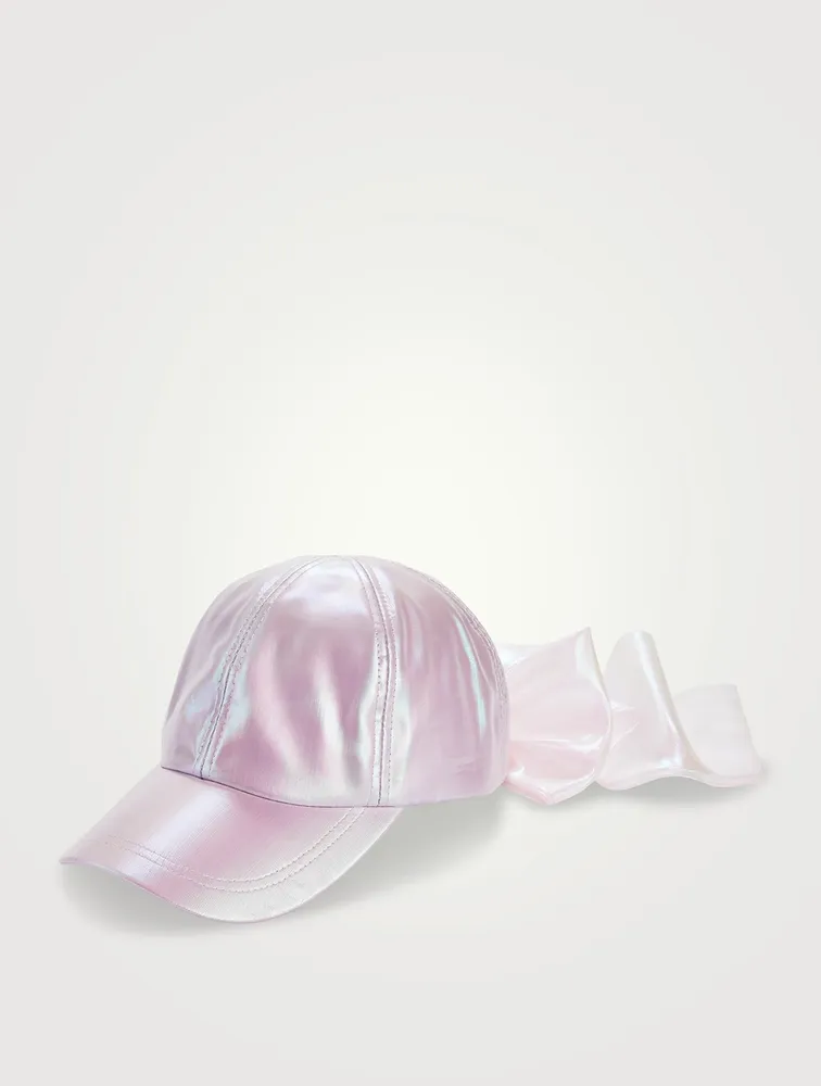 Lauren Organza Baseball Cap With Bow