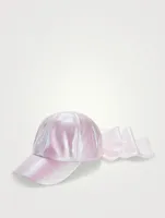Lauren Organza Baseball Cap With Bow