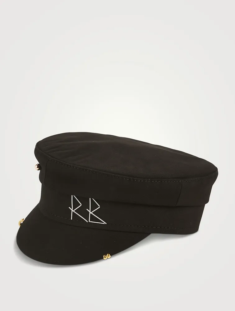 Pierced Baker Boy Cap