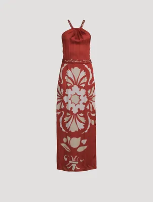 Lisa Halter Maxi Dress