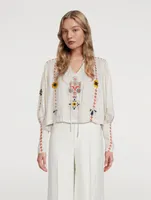 Elis Embroidered Blouse