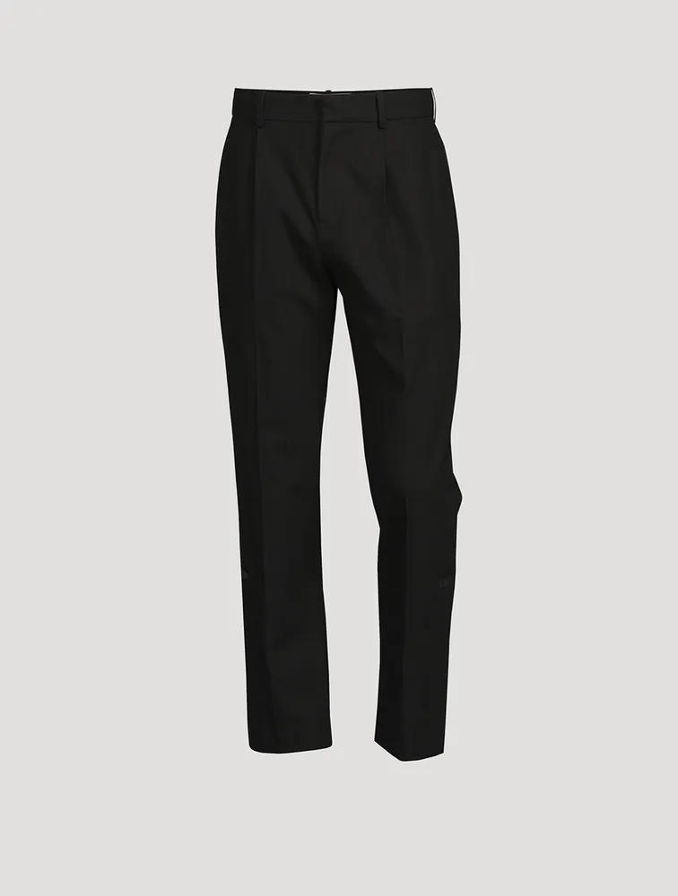 Cotton Slim-Fit Pants