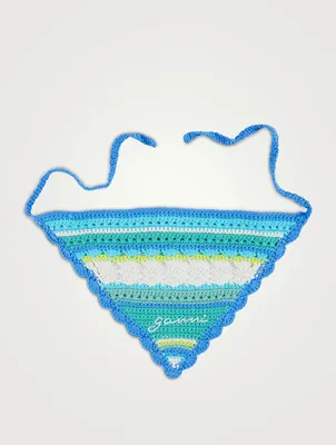 Cotton Crochet Bandana