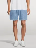 Soft Denim Shorts
