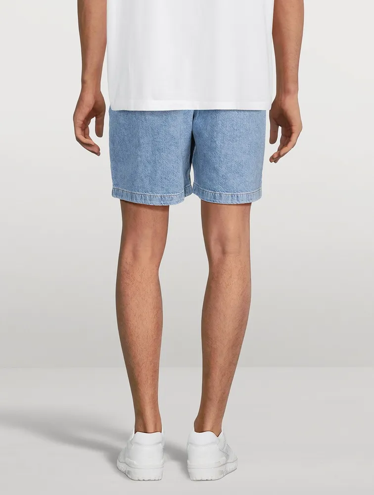 Soft Denim Shorts