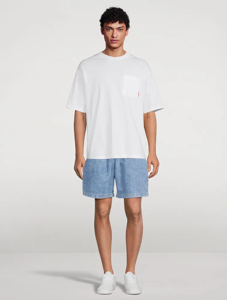 Soft Denim Shorts