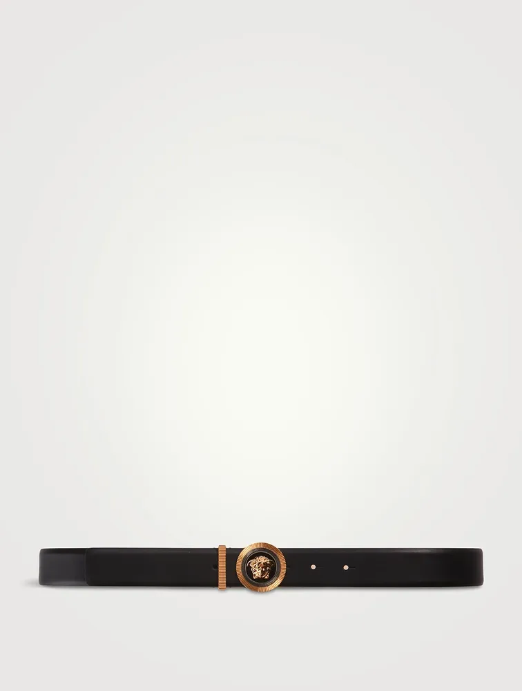 Medusa Biggie Leather Belt