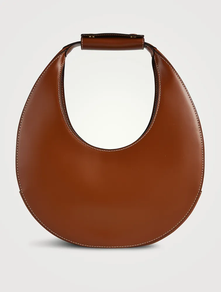 Moon Leather Tote Bag