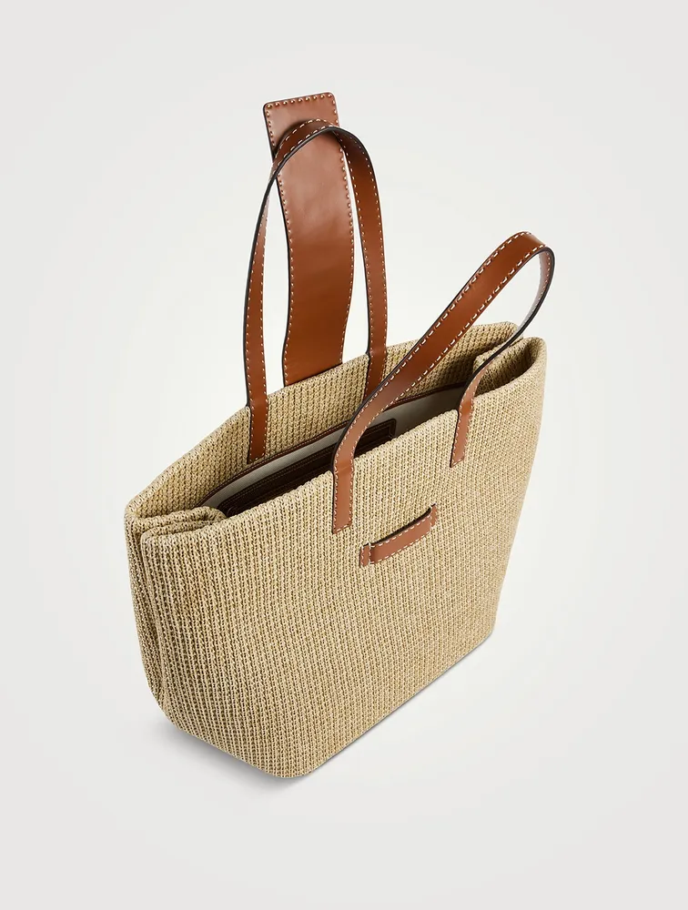 Mercato Raffia Tote Bag