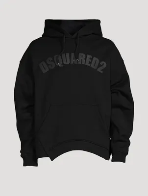 Cotton Logo Oversized Hoodie