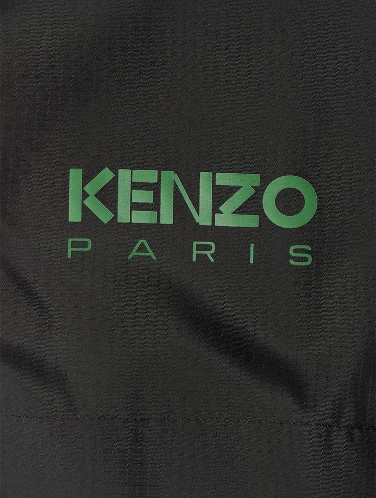 Windbreaker Jacket With Hood