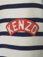 Cotton And Wool Cardigan Striped Print