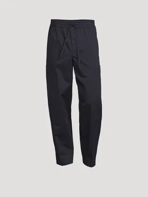 Cotton Cargo Jogger Pants