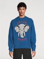 Elephant Wool-Blend Sweater