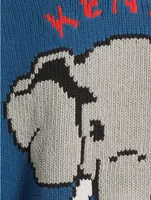 Elephant Wool-Blend Sweater