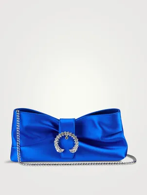 Madeline Satin Clutch