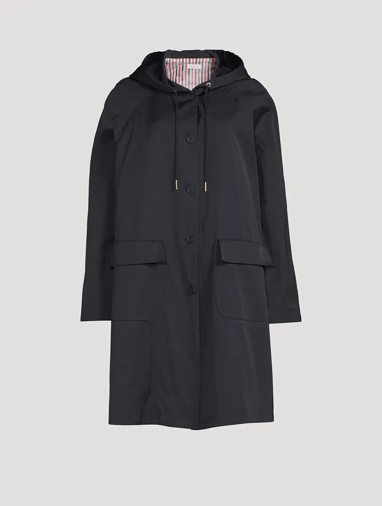Nylon Tech Hooded Parka