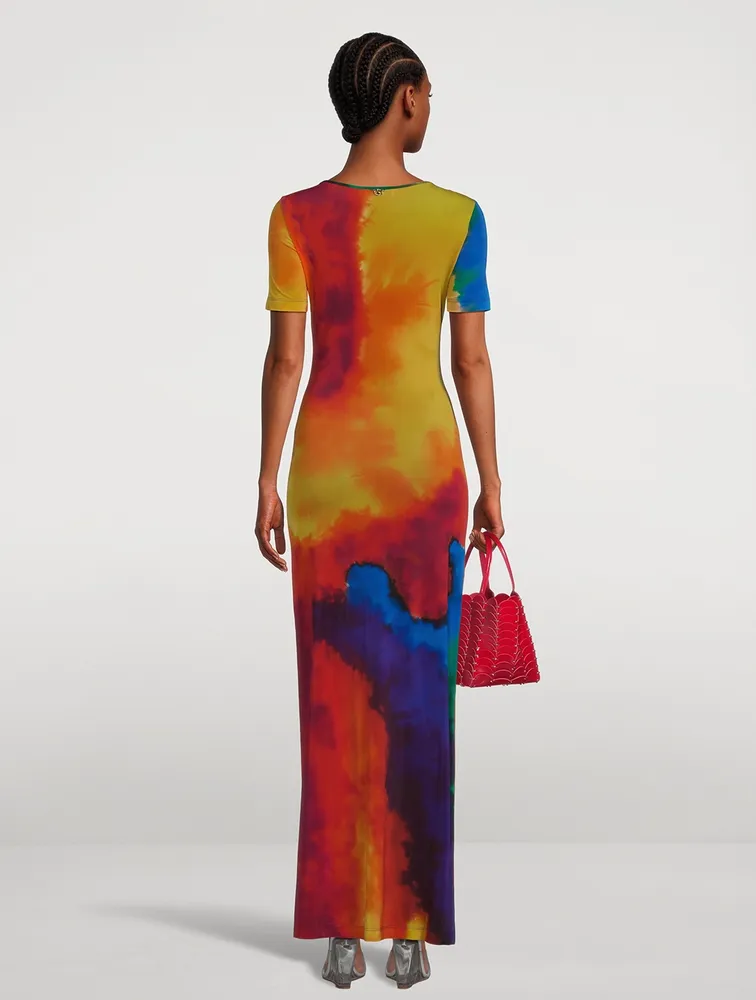 Maxi Dress Multicolour Print