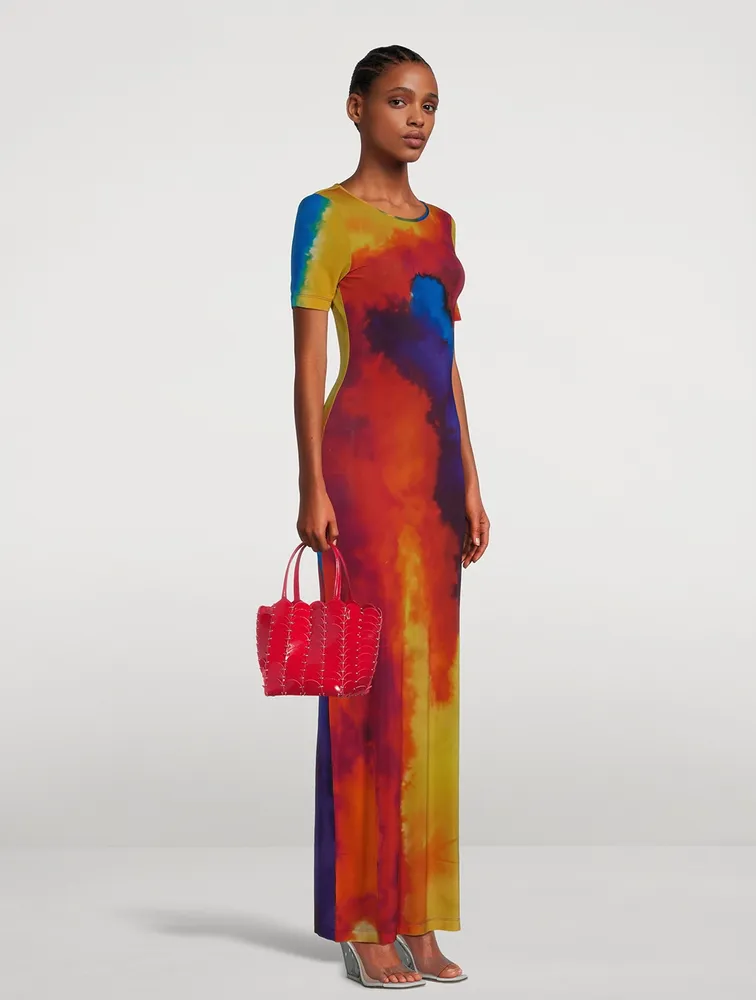 Maxi Dress Multicolour Print