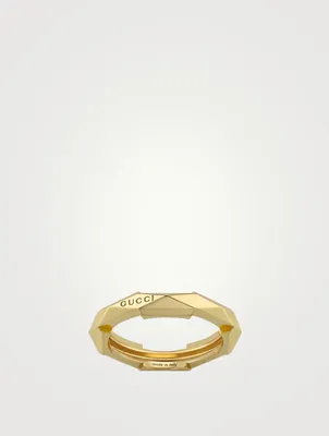 Link To Love 18K Gold Studded Ring