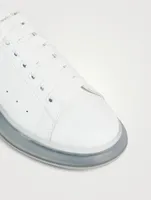 Oversized Leather Sneakers