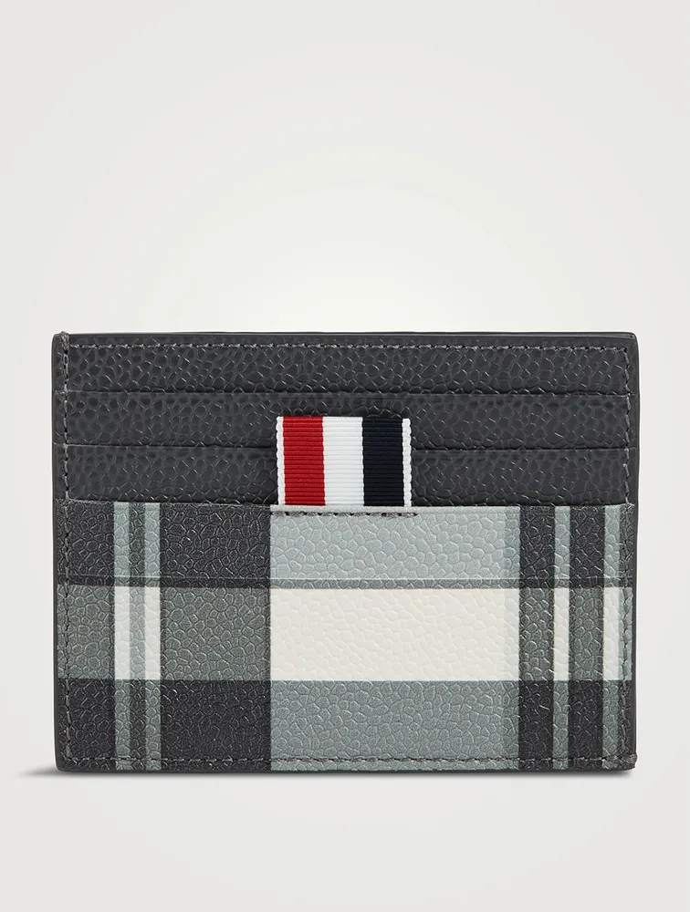 Madras Leather Card Holder