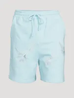 Singing Doves Cotton Shorts