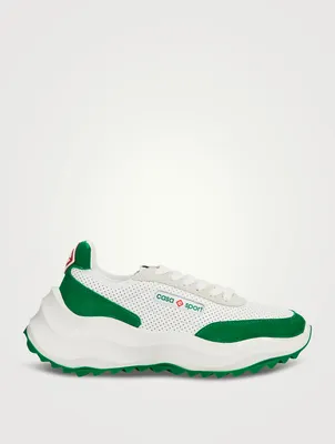 Atlantis Leather And Suede Sneakers