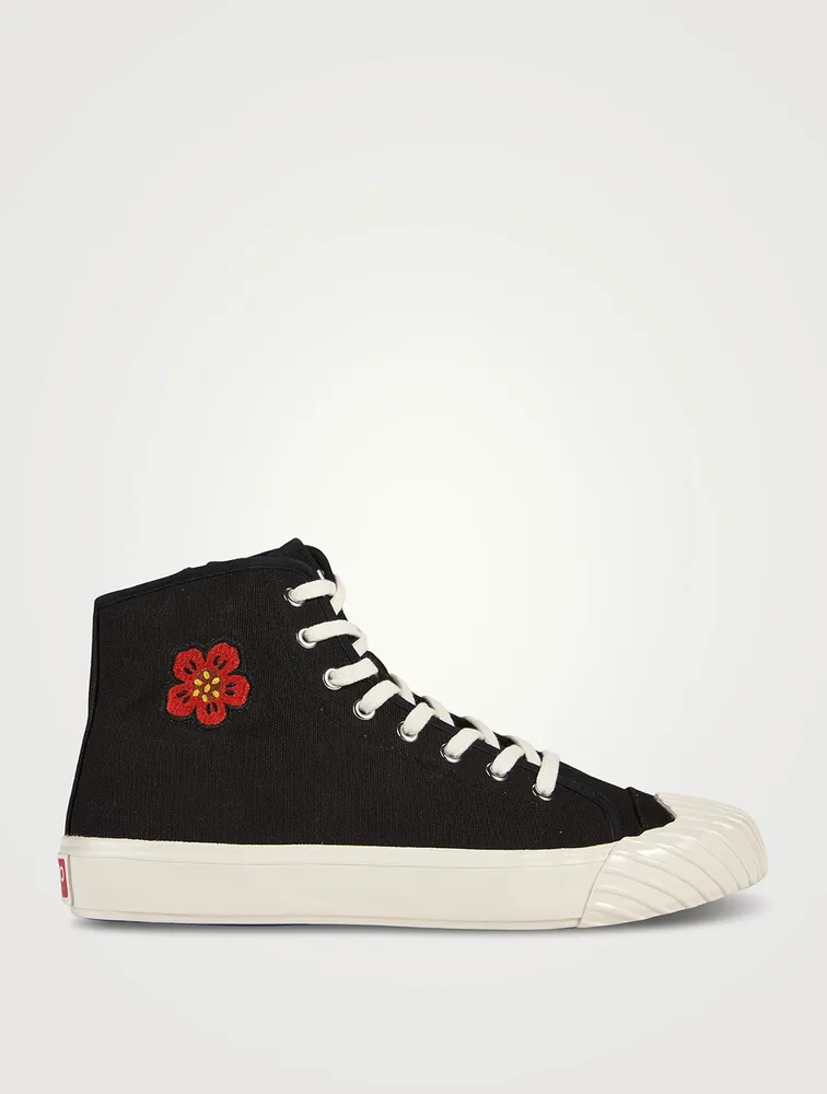 Kenzoschool Canvas High-Top Sneakers