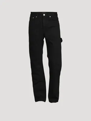 Straight-Leg Carpenter Pants