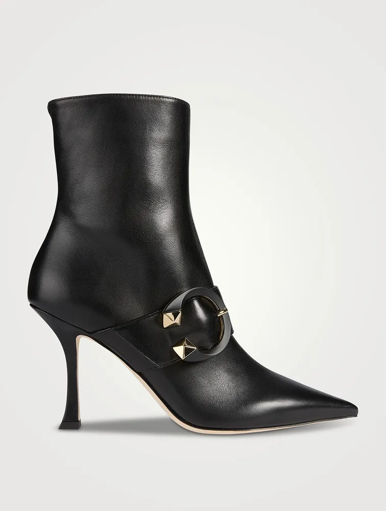 Magik Leather Ankle Boots