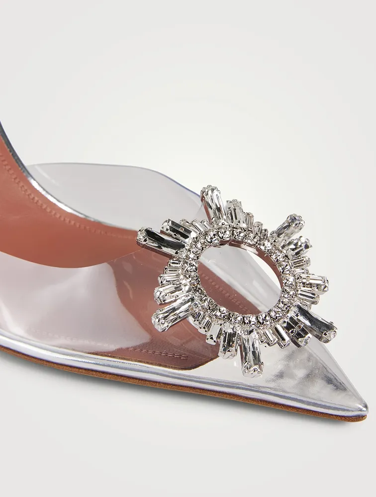 Begum PVC Slingback Pumps