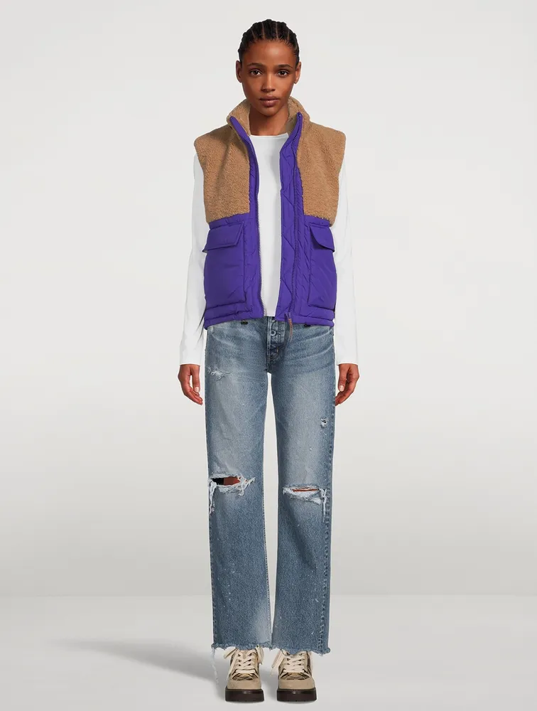 Caida Mix Fleece Vest