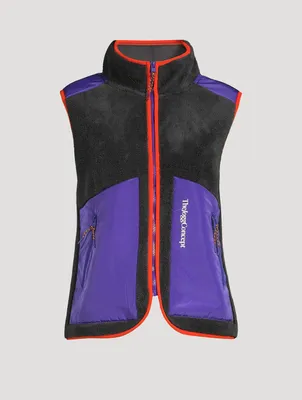 Jcbibi Fleece Vest With Piping