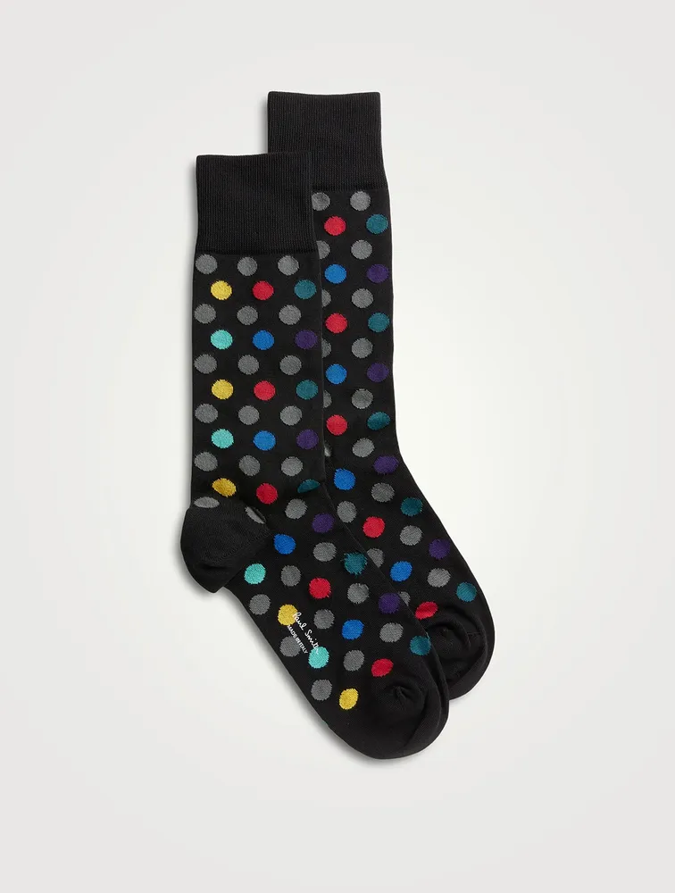 Argon Spotted Socks